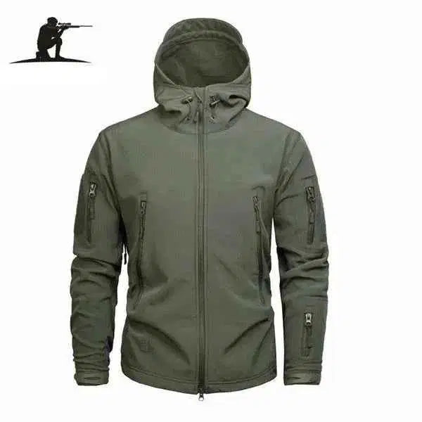 Military-Outdoors Durable Tactical Fleece Jacket - Military-Outdoors.com