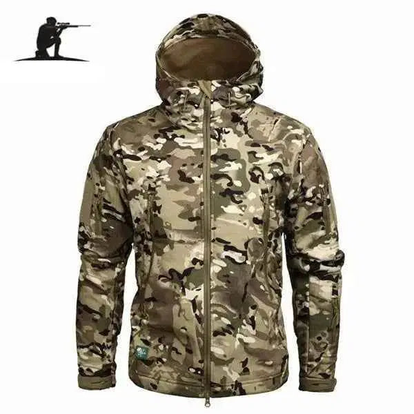 Military-Outdoors Durable Tactical Fleece Jacket - Military-Outdoors.com