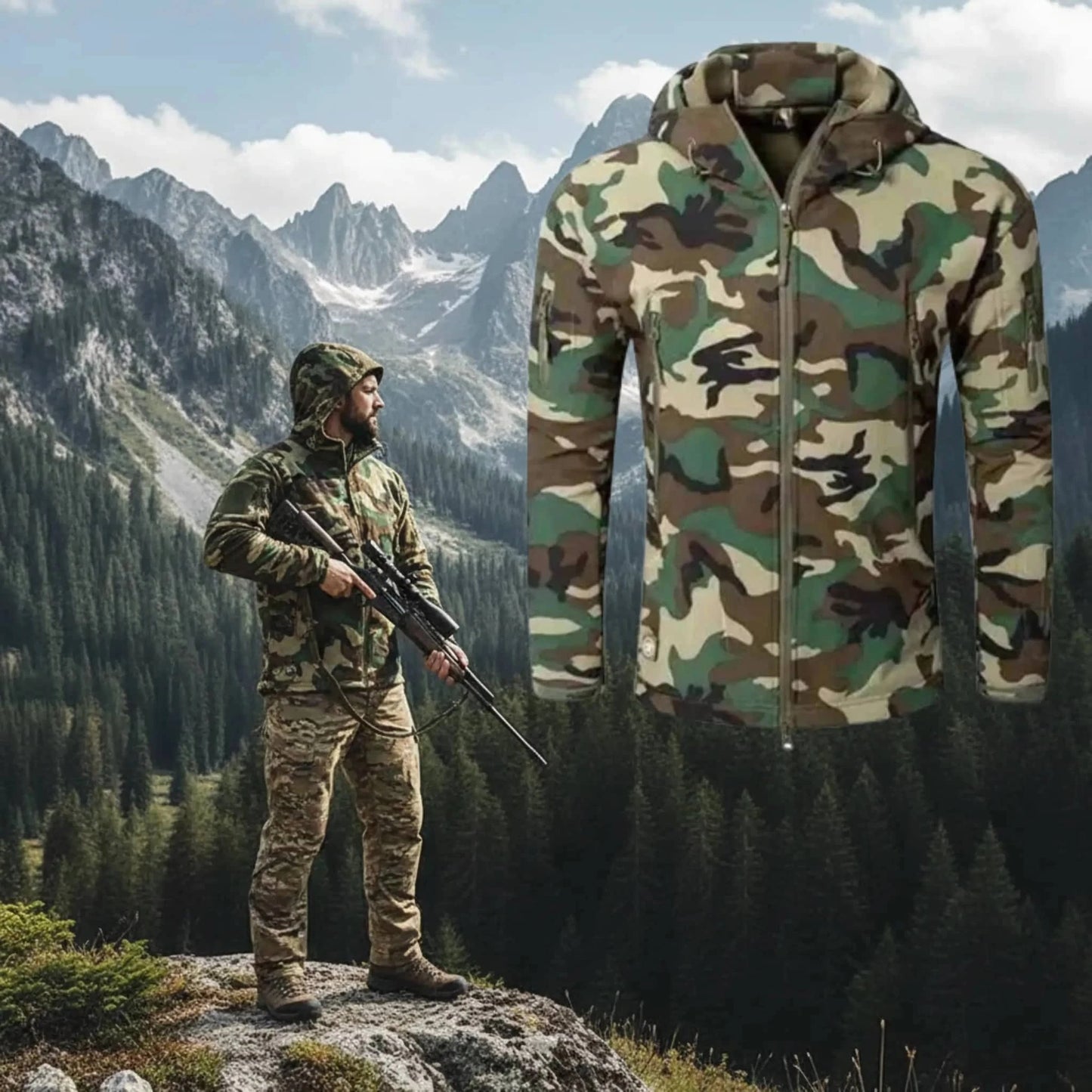 Military-Outdoors Durable Tactical Fleece Jacket Military-Outdoors.com