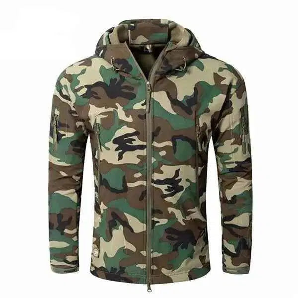 Military-Outdoors Durable Tactical Fleece Jacket - Military-Outdoors.com