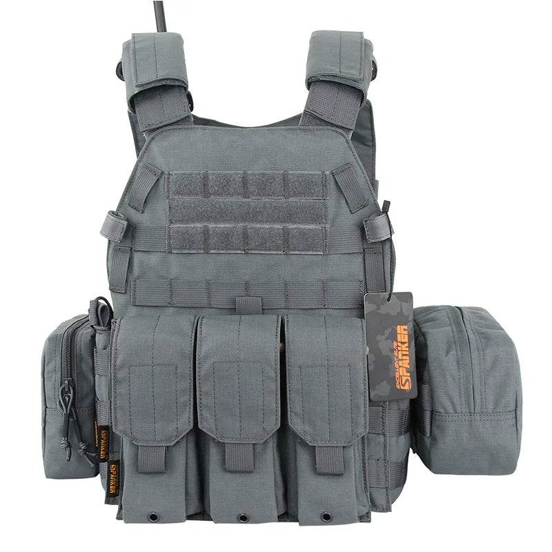 EXCELLENT ELITE SPANKER Tactical Vest With 4 Magazine Bags - Military-Outdoors.com