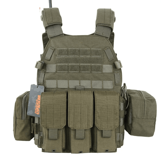 EXCELLENT ELITE SPANKER Tactical Vest With 4 Magazine Bags - Military-Outdoors.com