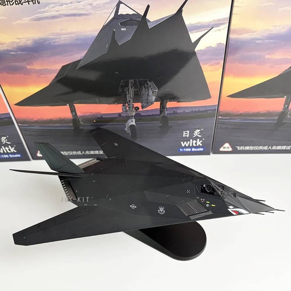 F-117 Nighthawk Model in Black for Display and Collectors