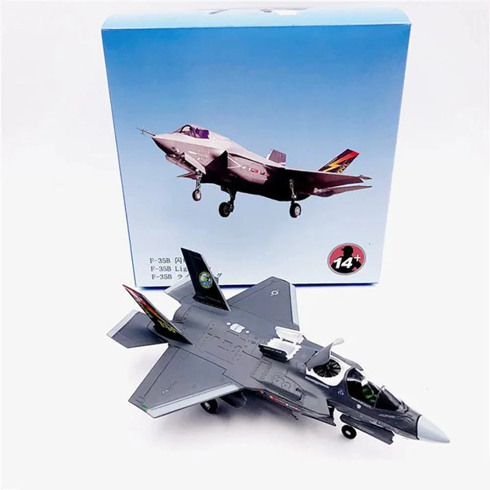 F-35 Lightning B Model Toy with Detailed Design for Collectors and Kids