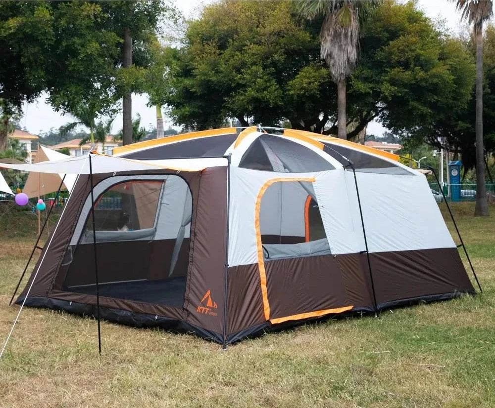 Family Cabin Tent - 2 Rooms For 10-14 Persons - Military-Outdoors.com