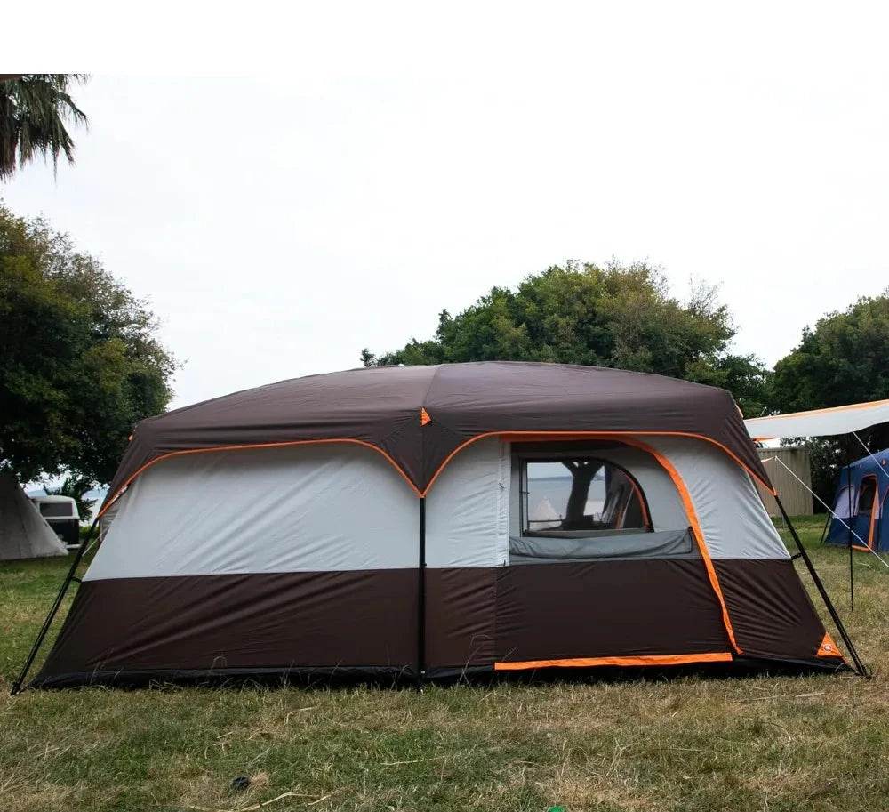 Family Cabin Tent - 2 Rooms For 10-14 Persons - Military-Outdoors.com