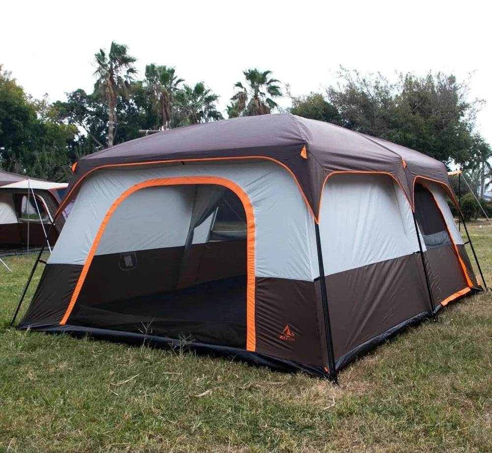 Family Cabin Tent - 2 Rooms For 10-14 Persons - Military-Outdoors.com