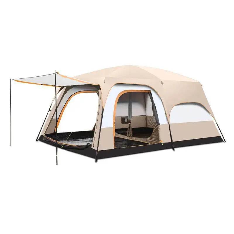 Military-Outdoors Family Camping Tent with Spacious Interior and Easy Setup