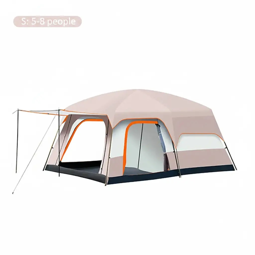 Military-Outdoors Family Tent for 5-8 People with Spacious Interior