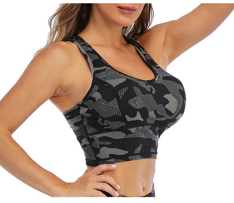 Military-Outdoors Camouflage Sports Bra for Women - Military-Outdoors.com