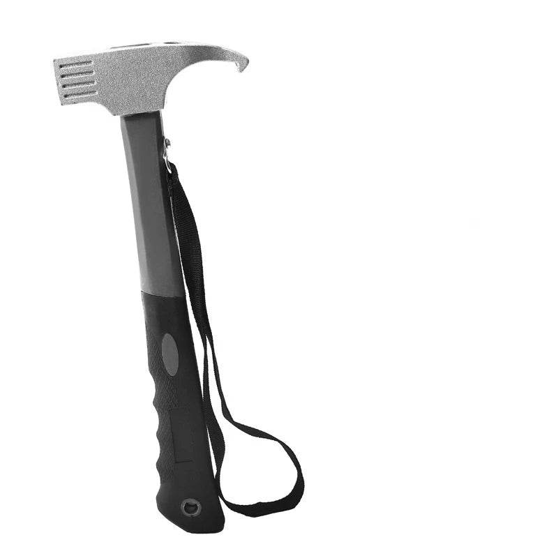 Military-grade ground nail hammer with a durable grip for heavy-duty use