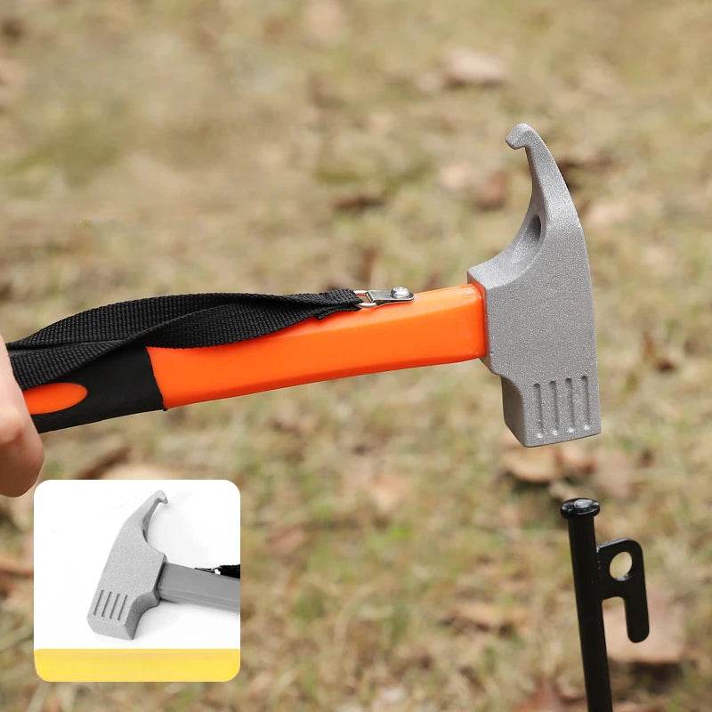 Outdoor Military-Gradel Ground Nail Hammer - Military-Outdoors.com