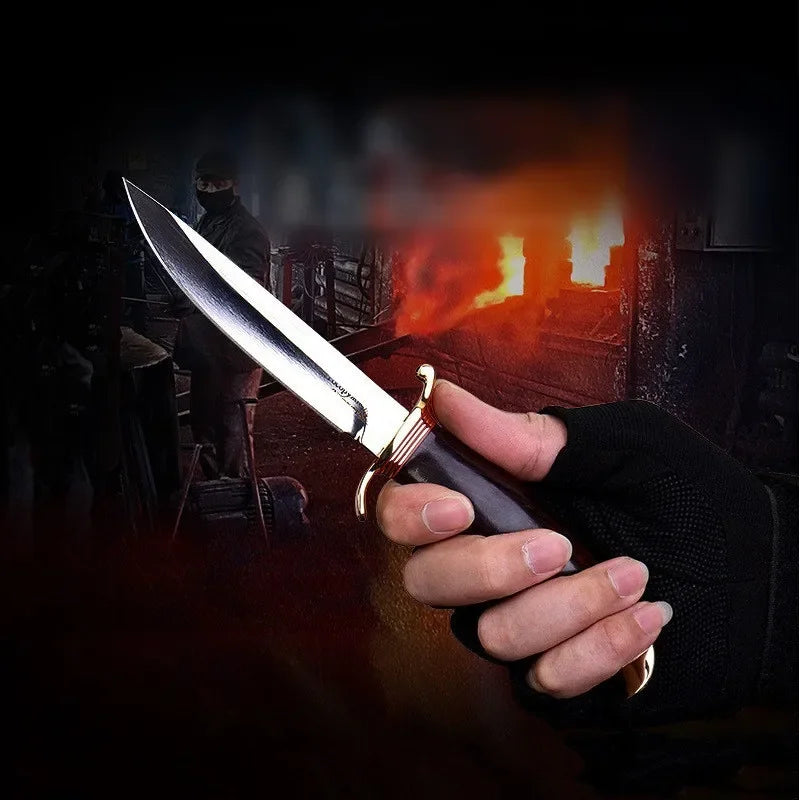 Finka NKVD knife with sharp blade for outdoor and survival use