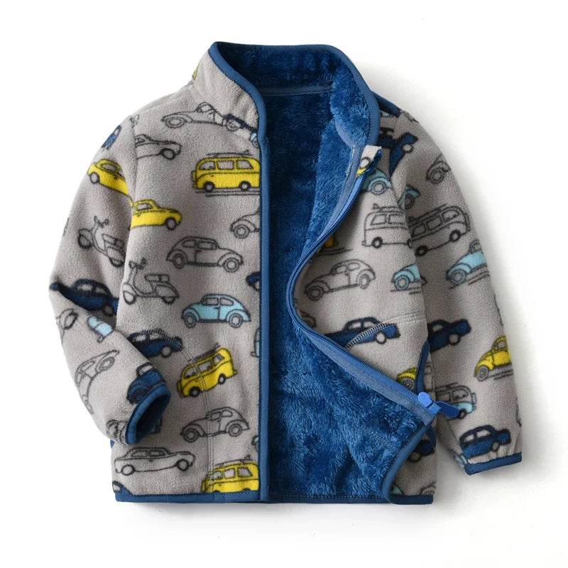 Military Camo Fleece Jacket for Kids - Outdoor Gear - Military-Outdoors.com