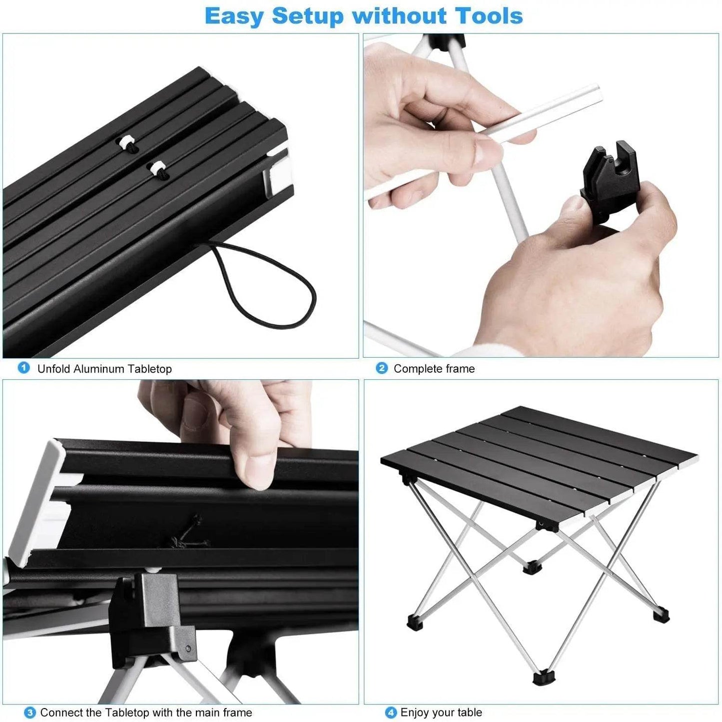 Ultralight Portable Folding Camping Table - Military-Outdoors.com