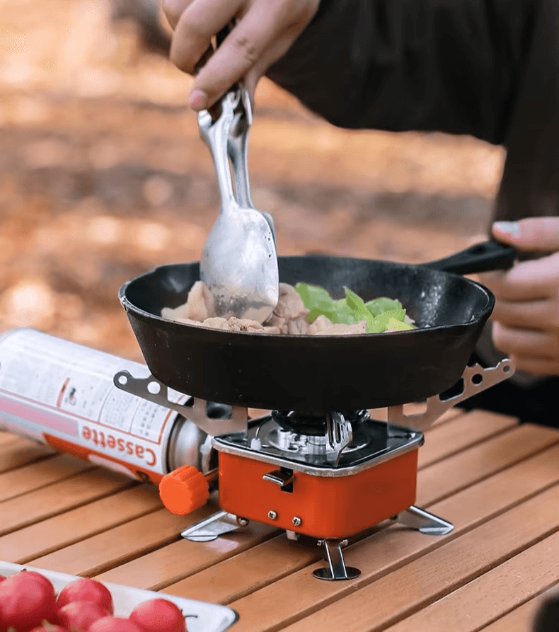 Outdoor Mini Portable Folding Gas Cooktop - Military-Outdoors.com