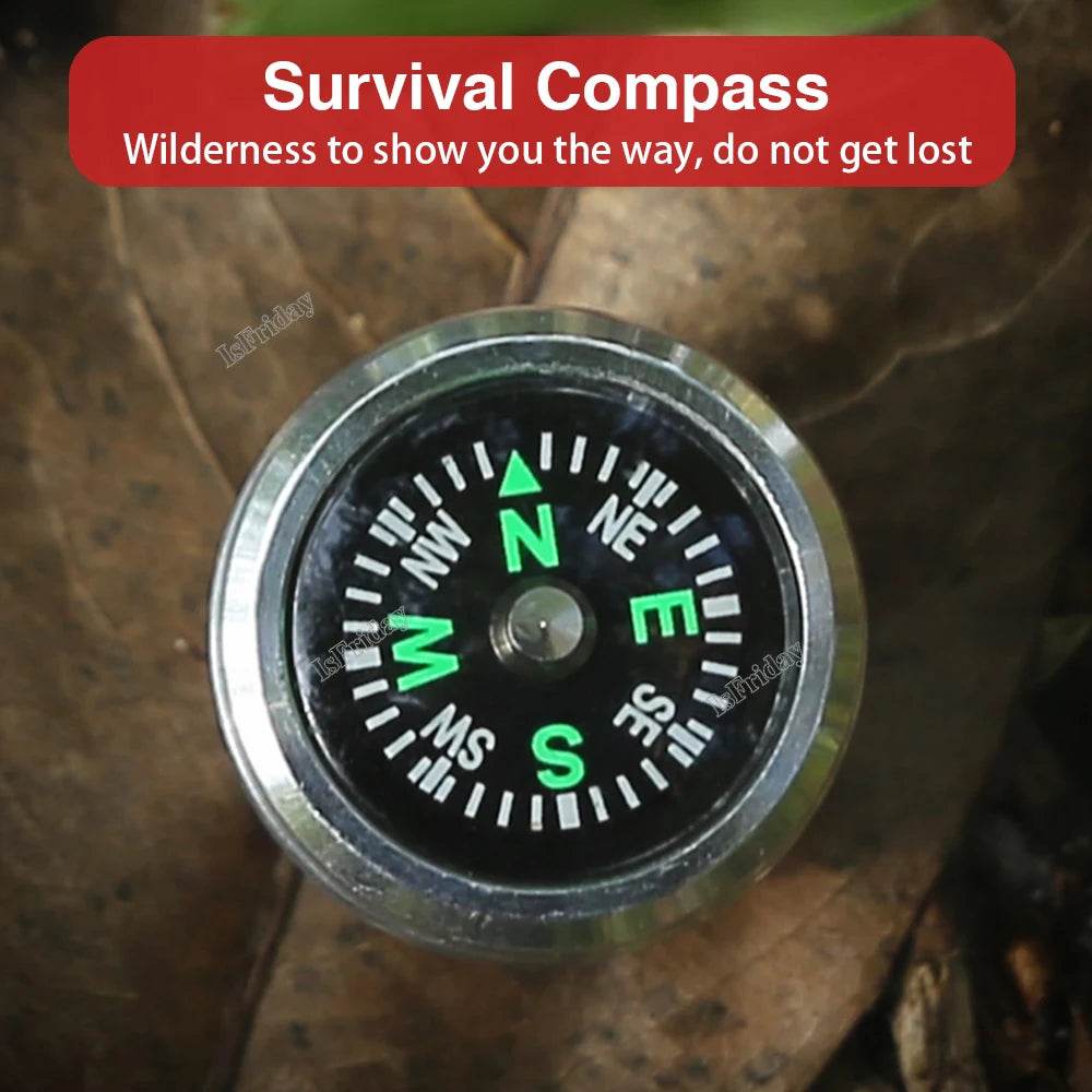 Compass Folding Shovel Multi-Purpose Military Survival Tool - Military-Outdoors.com