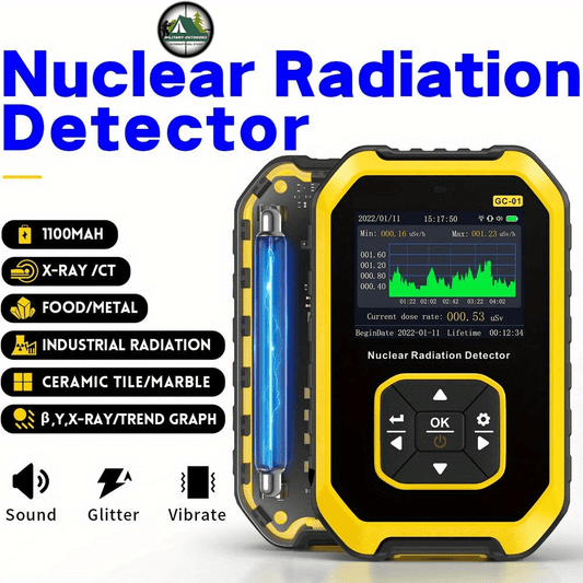 Geiger Counter Radiation Detector For Safe Exploration - Military-Outdoors.com