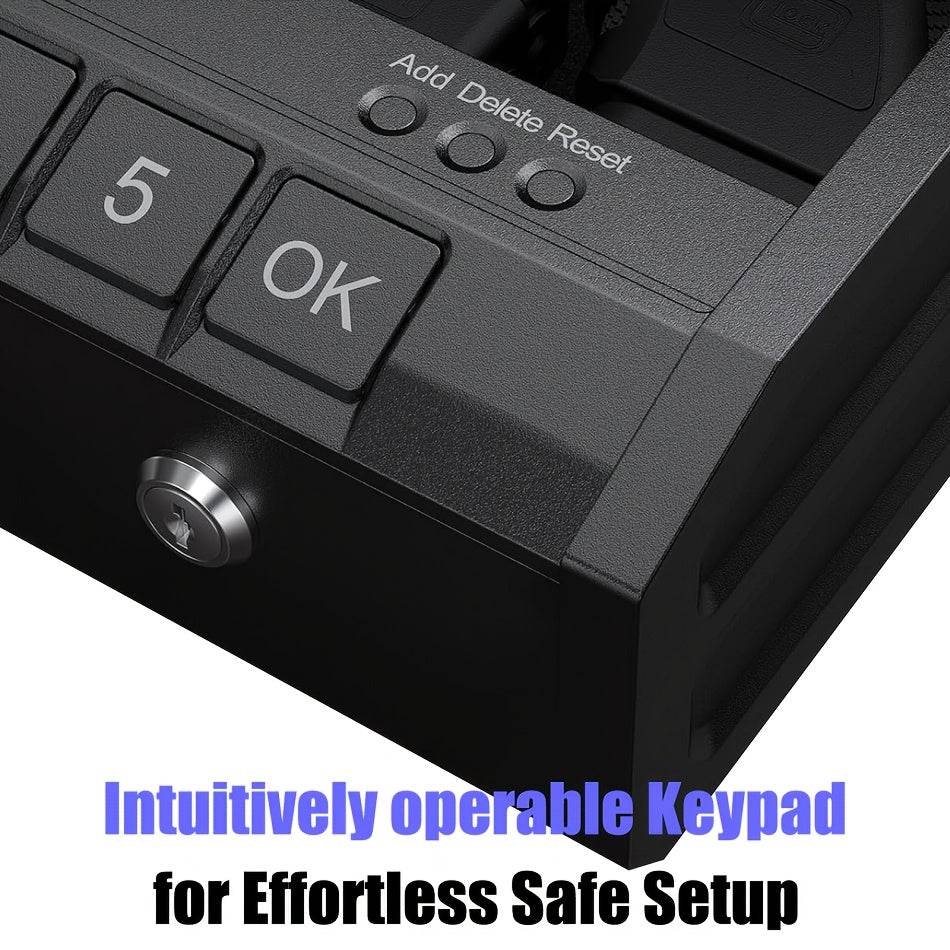 Biometric Fingerprint Gun Safe for Pistols - Military-Outdoors.com