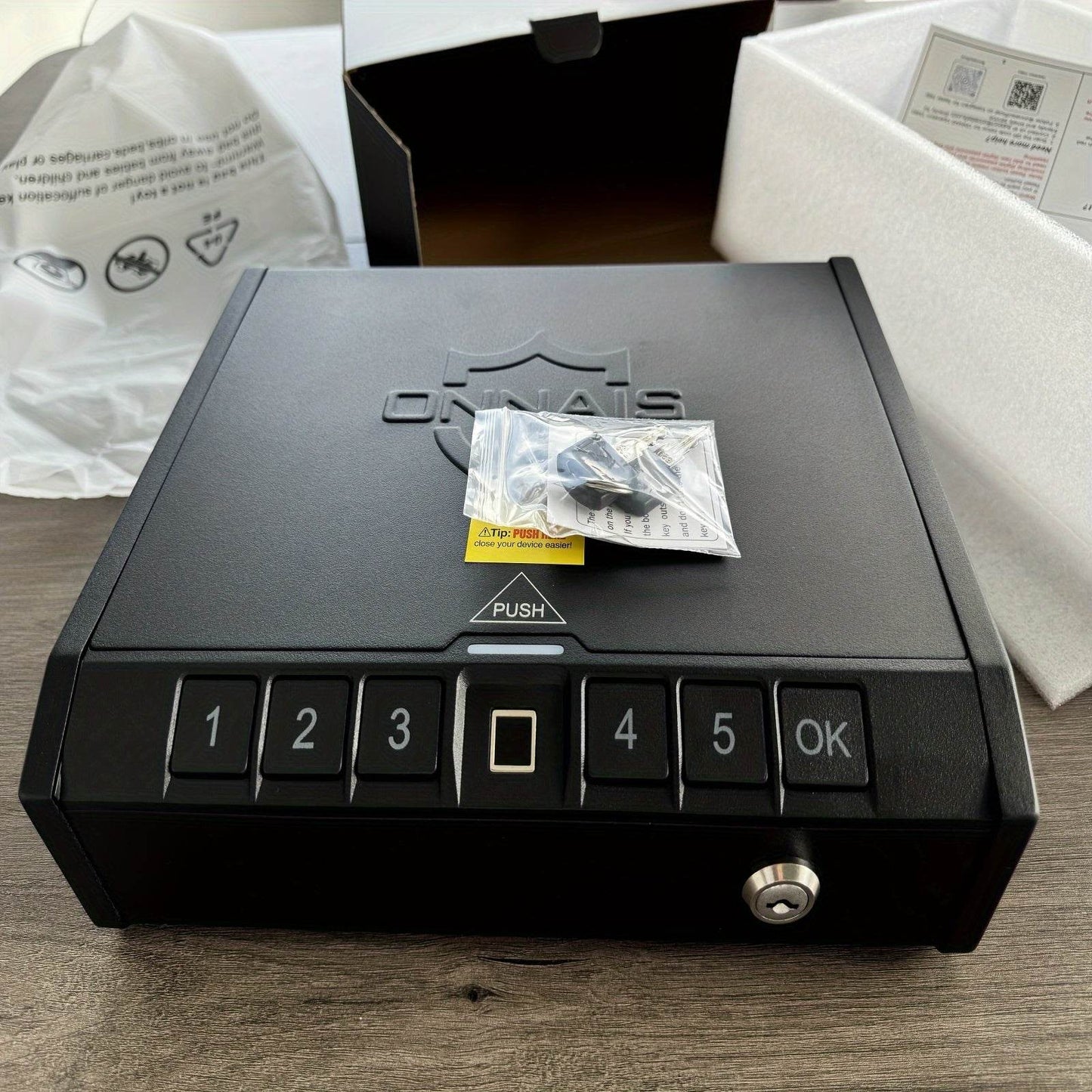 Biometric Fingerprint Gun Safe for Pistols - Military-Outdoors.com