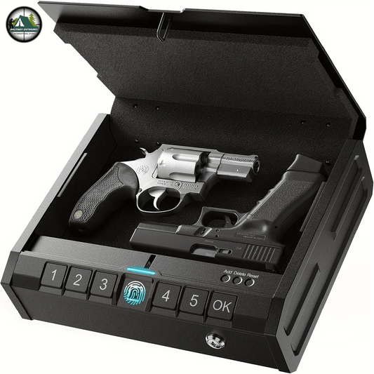 Biometric Fingerprint Gun Safe for Pistols - Military-Outdoors.com