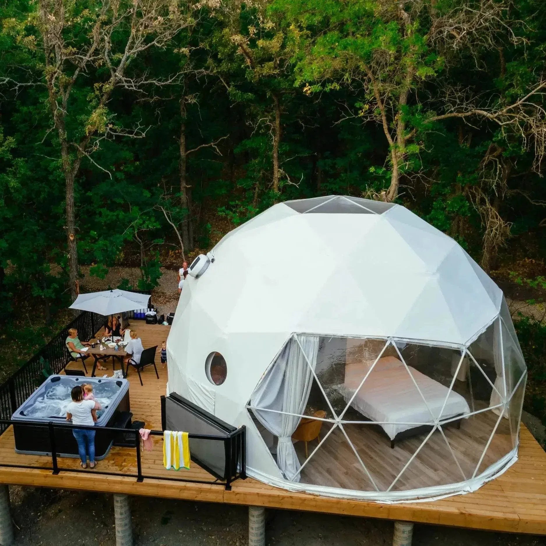 Geodesic Dome Manor Greenhouse Tent - Military-Outdoors.com