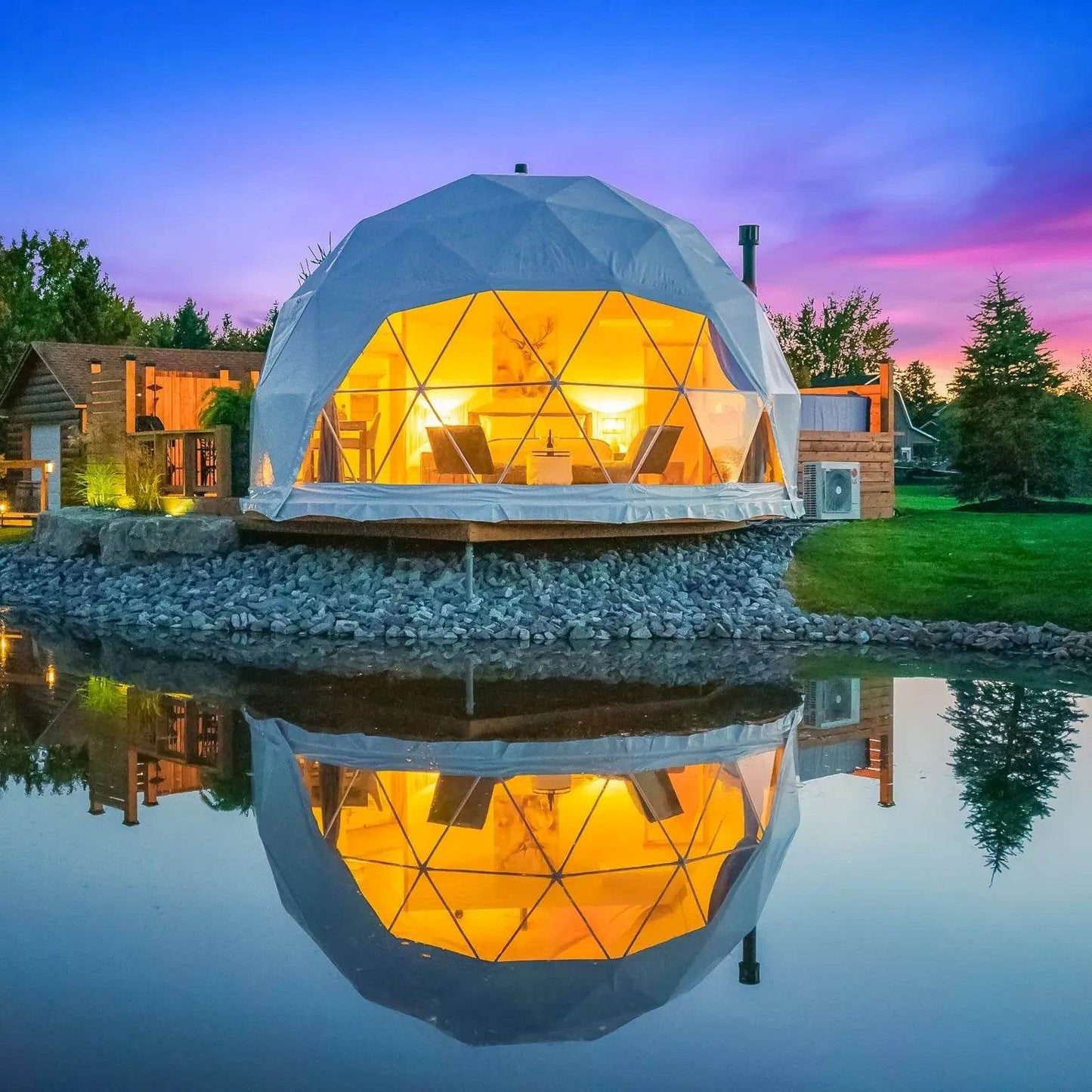 Geodesic Dome Manor Greenhouse Tent - Military-Outdoors.com