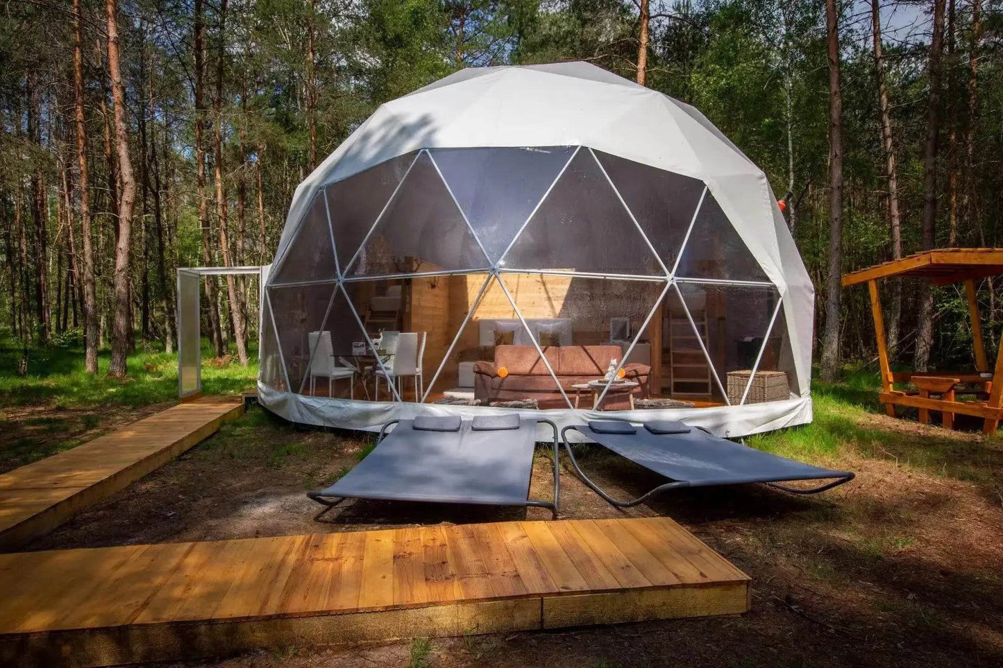 Geodesic Dome Manor Greenhouse Tent - Military-Outdoors.com