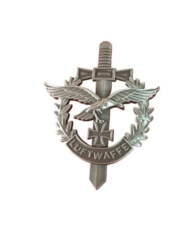 German badge replica featuring an eagle and cross design