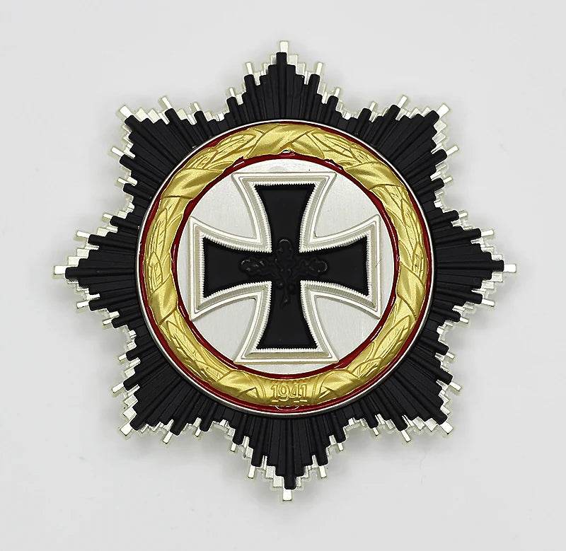 German Cross replica in detailed design for military collectors