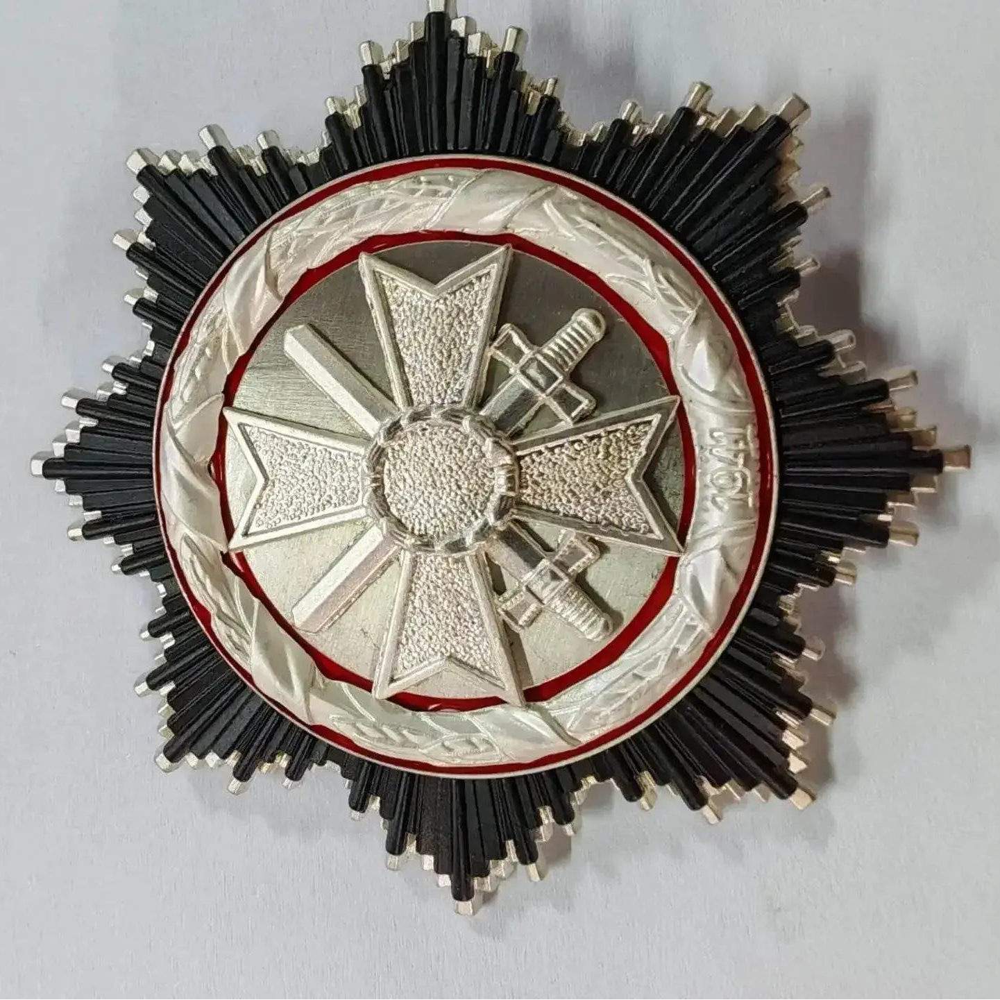 German Cross replica with detailed design for military collectors