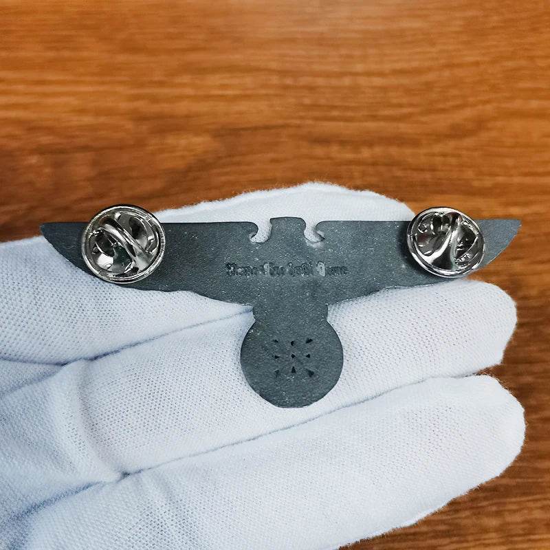 German Eagle Badge with Metal Pins for Uniform Decoration