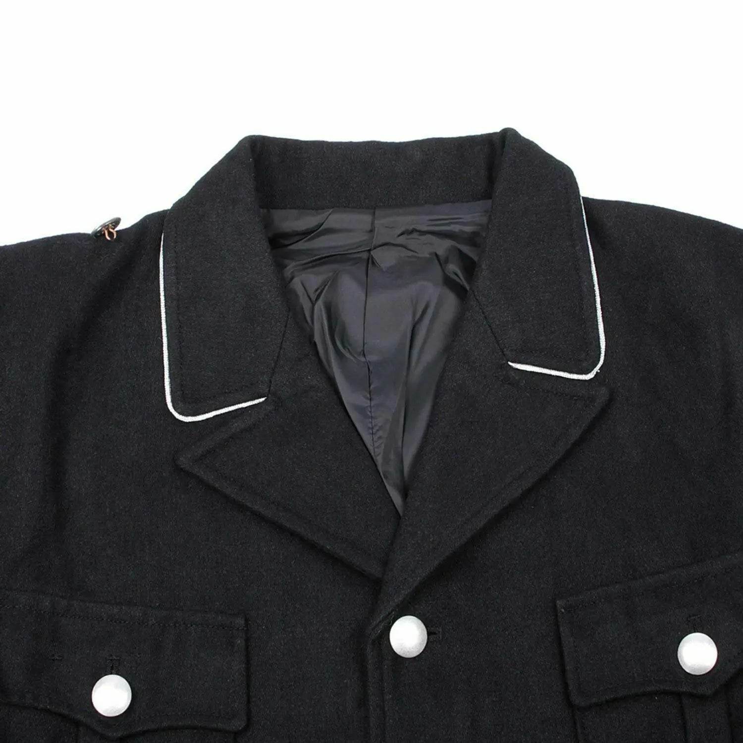 German Army M32 WW2 Black Tunic and Breeches Uniform - Military-Outdoors.com
