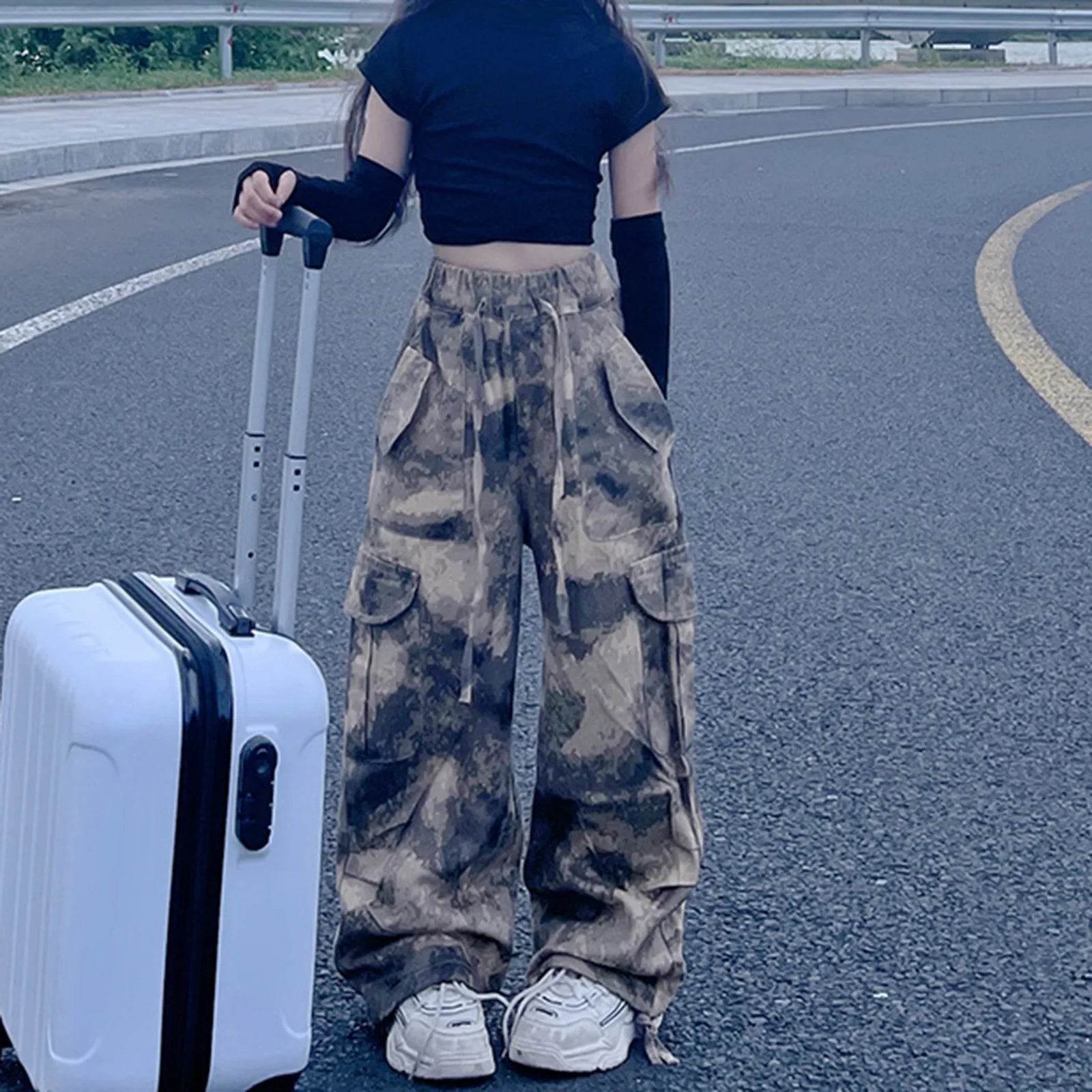 Girls Camouflage Cargo Pants for Outdoor Adventures - Military-Outdoors.com