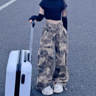 Camouflage-Cargohose für Mädchen