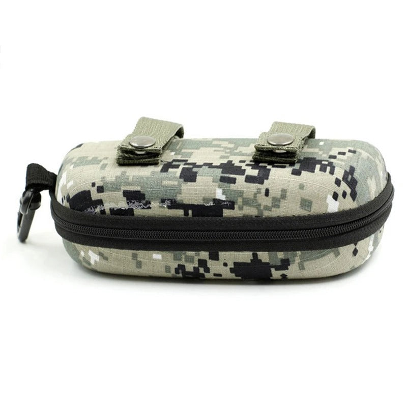 Camo glasses case for stylish protection and storage