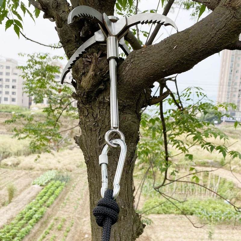 Grappling Hook with 20m Auxiliary Rope - Military-Outdoors.com