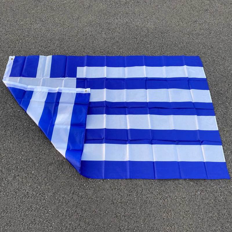 Greece Flag 3x5 ft | Durable Outdoor Display Flag - Military-Outdoors.com