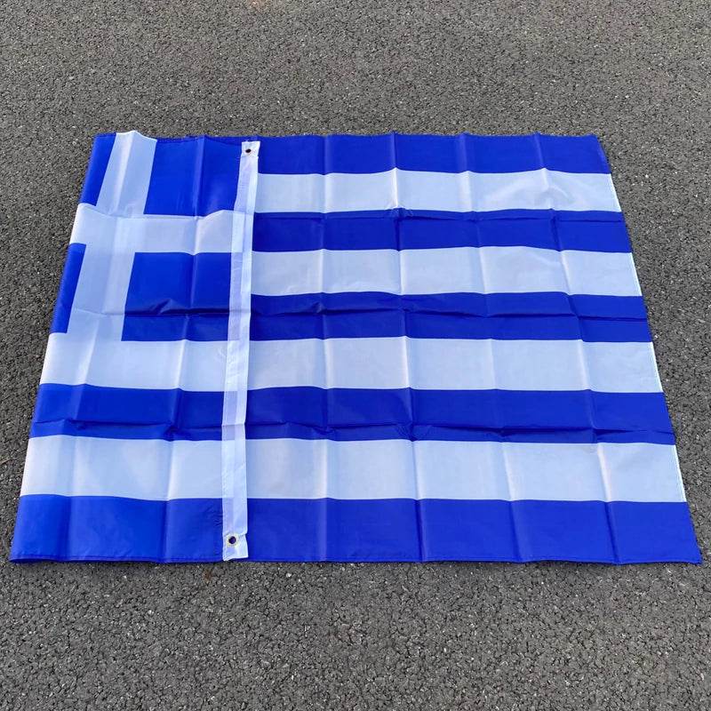 Greece Flag 3x5 ft | Durable Outdoor Display Flag - Military-Outdoors.com