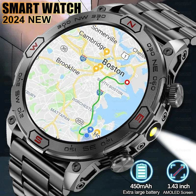 Outdoor Smart Watch With GPS Tracking - Military-Outdoors.com