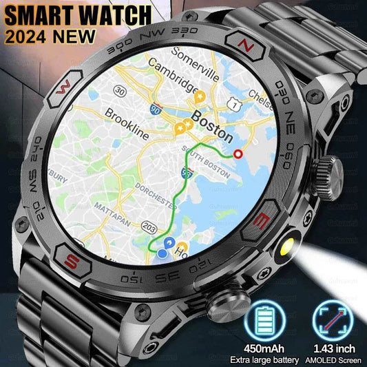 Outdoor Smart Watch With GPS Tracking - Military-Outdoors.com