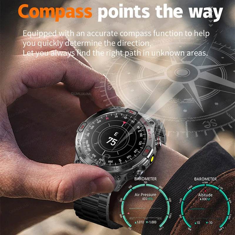 Outdoor Smart Watch With GPS Tracking - Military-Outdoors.com