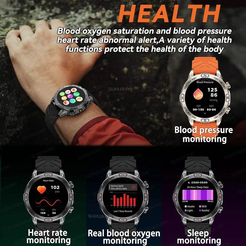 Outdoor Smart Watch With GPS Tracking - Military-Outdoors.com