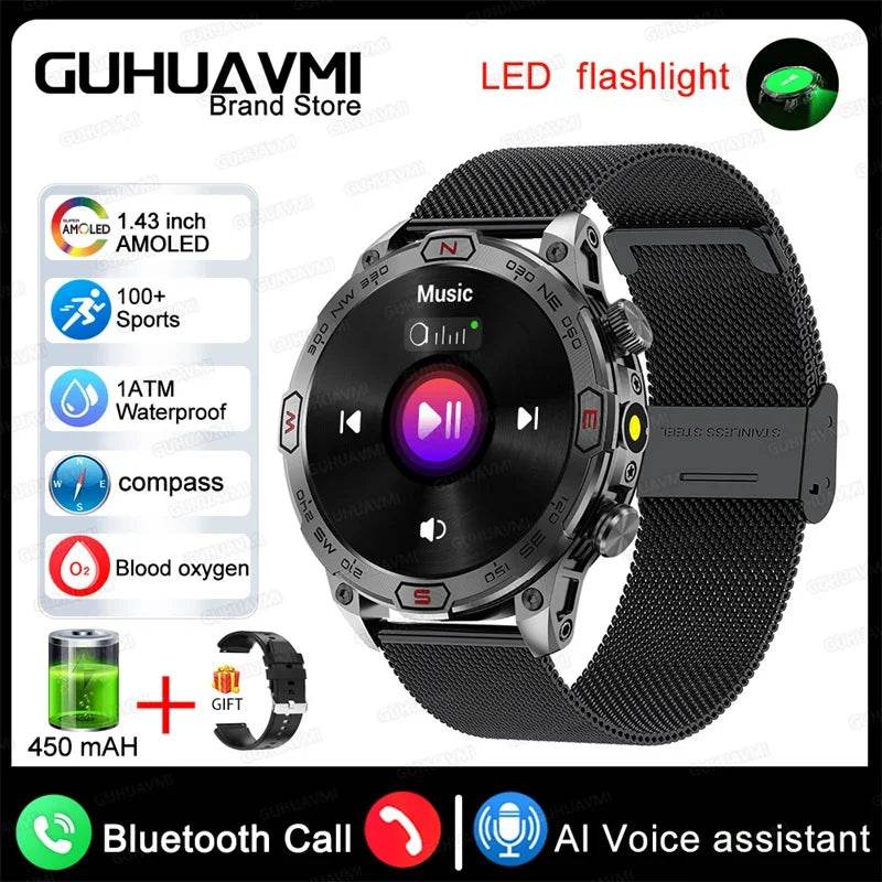Outdoor Smart Watch With GPS Tracking - Military-Outdoors.com