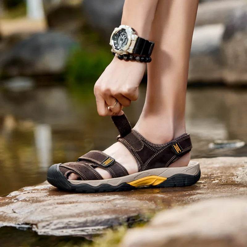 High Quality Handmade Leather Sandals - Military-Outdoors.com
