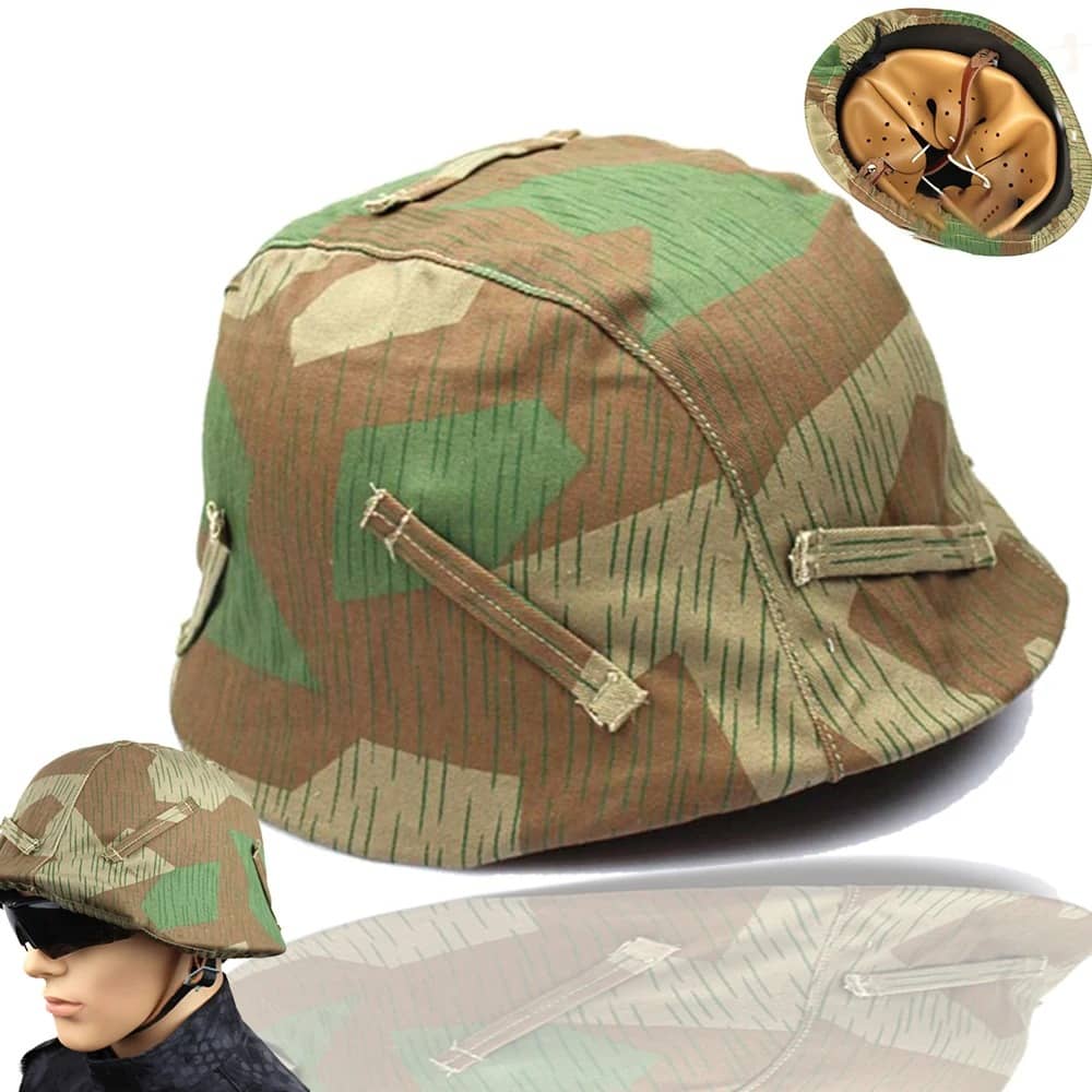 Camo Helmet Cover designed for military-style headgear with durable fabric