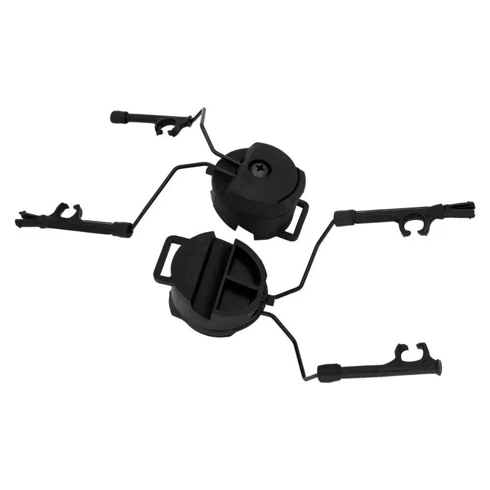 Headphone Bracket And Core Helmet Rail Adapter - BK - Military-Outdoors.com