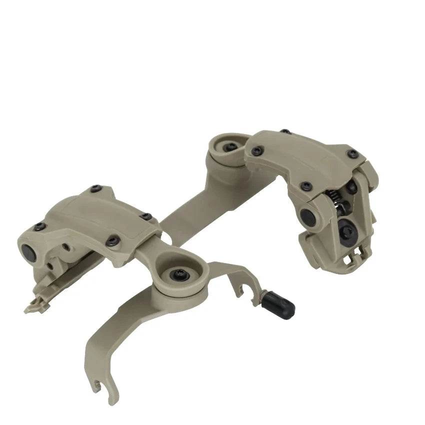 Headphone Bracket And Core Helmet Rail Adapter - BK - Military-Outdoors.com