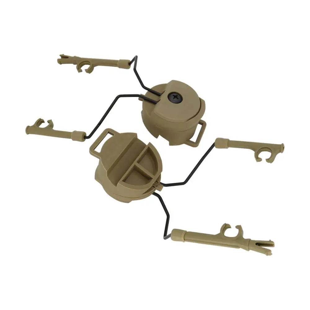Headphone Bracket And Core Helmet Rail Adapter - BK - Military-Outdoors.com