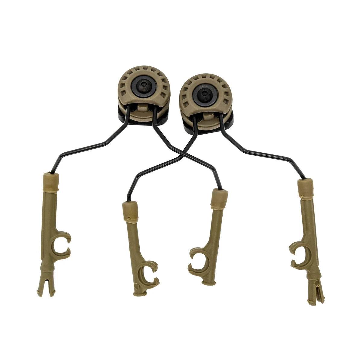 Headphone Bracket And Core Helmet Rail Adapter - BK - Military-Outdoors.com
